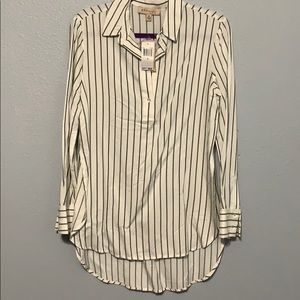 White/Black Tunic by Philosophy Republic Clothing